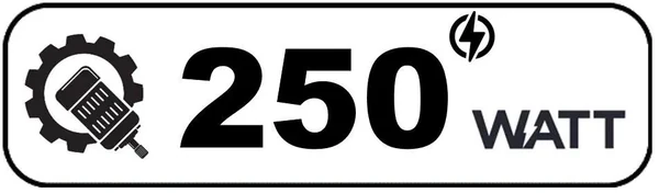 Puissance moteur 250 watts