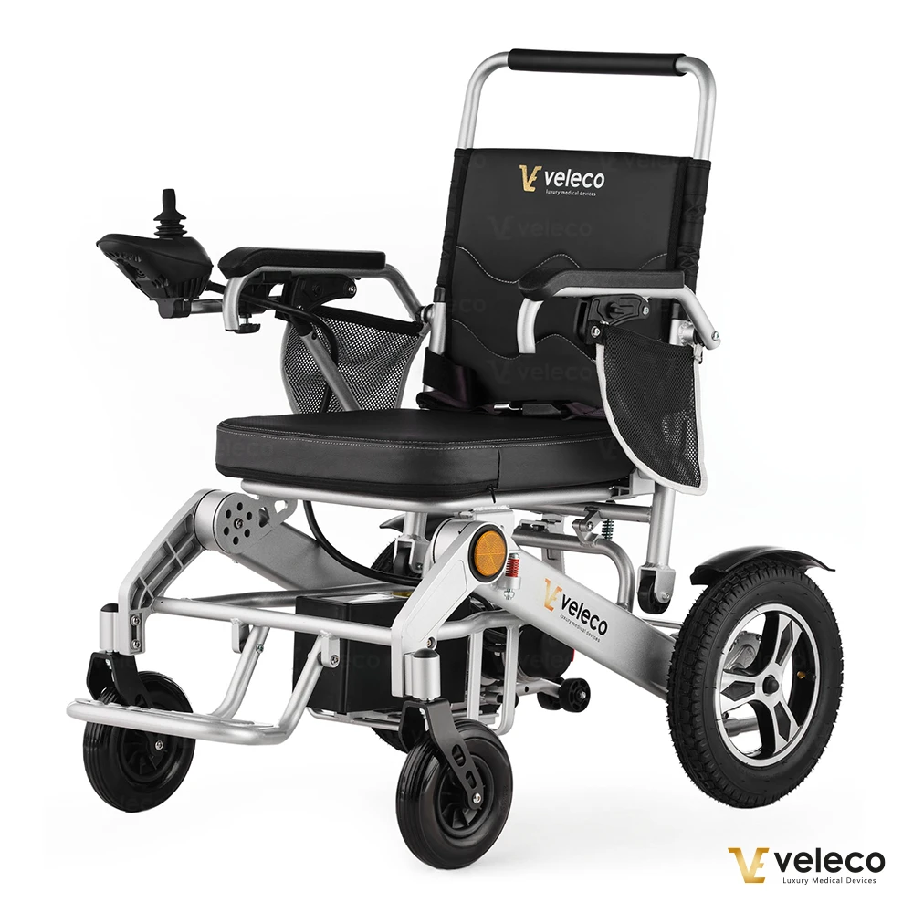 Fauteuil roulant électrique Cosmo - Léger - 30 kg - jusqu'à 100 kg