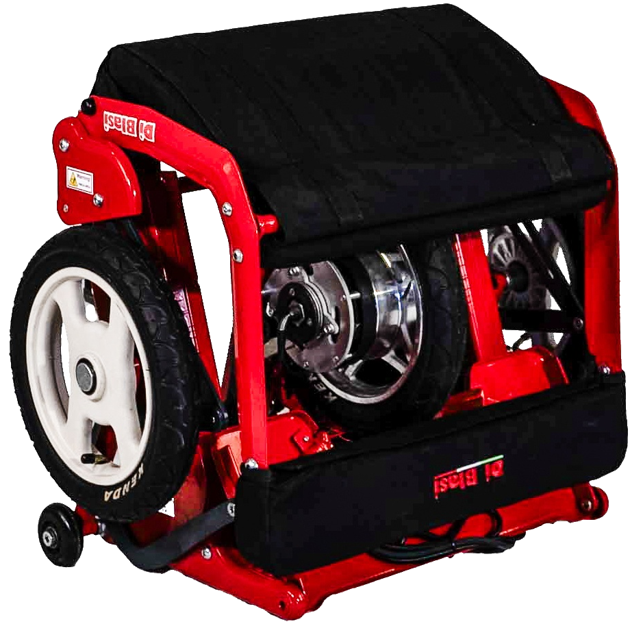 Di Blasi R30 plié à la taille d'une valise