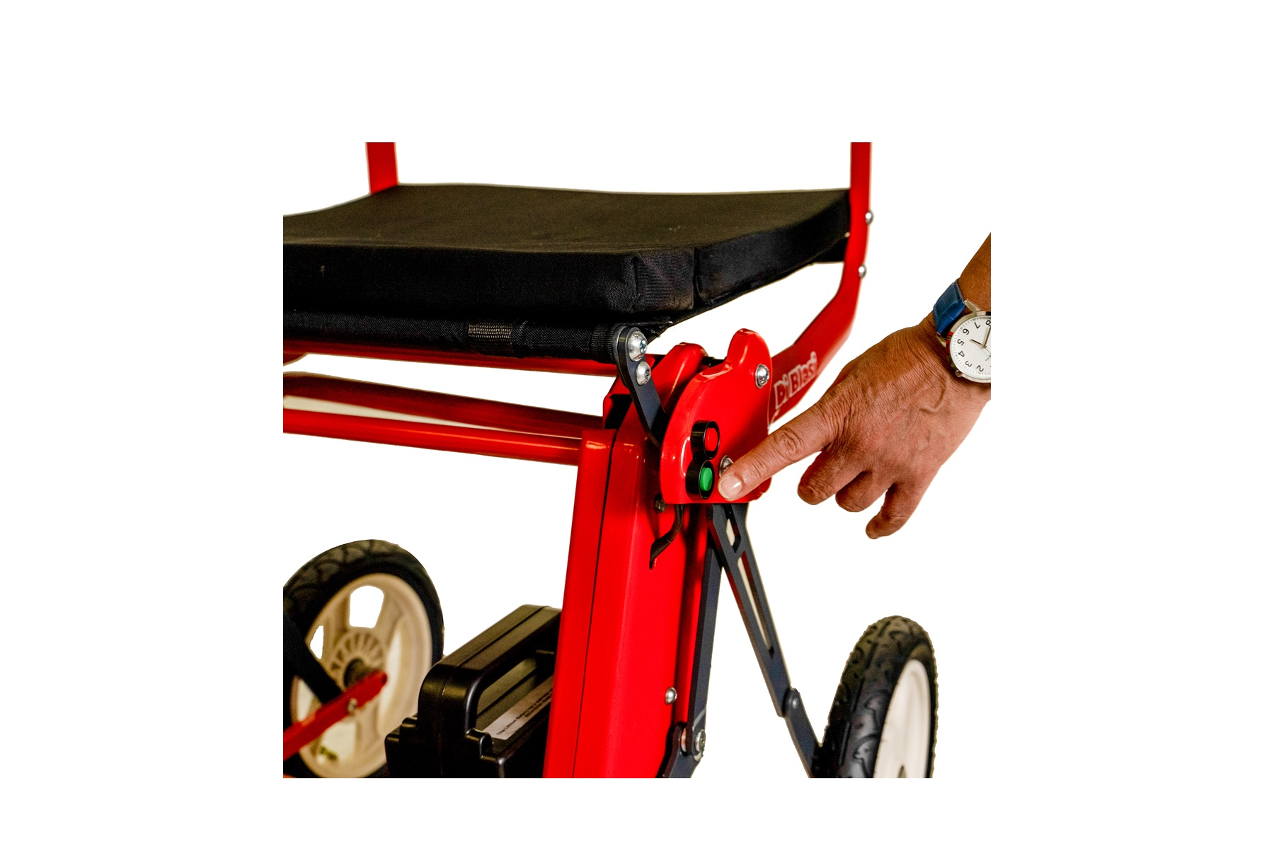 Bouton de pliage automatique du scooter Di Blasi R30