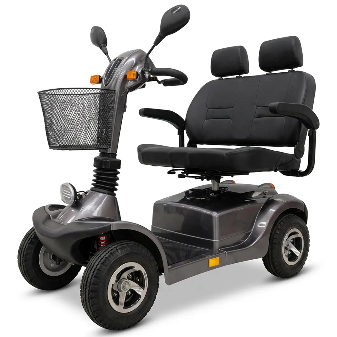 Scooter électrique 2 places Ebro Biplaza, vu de trois quarts