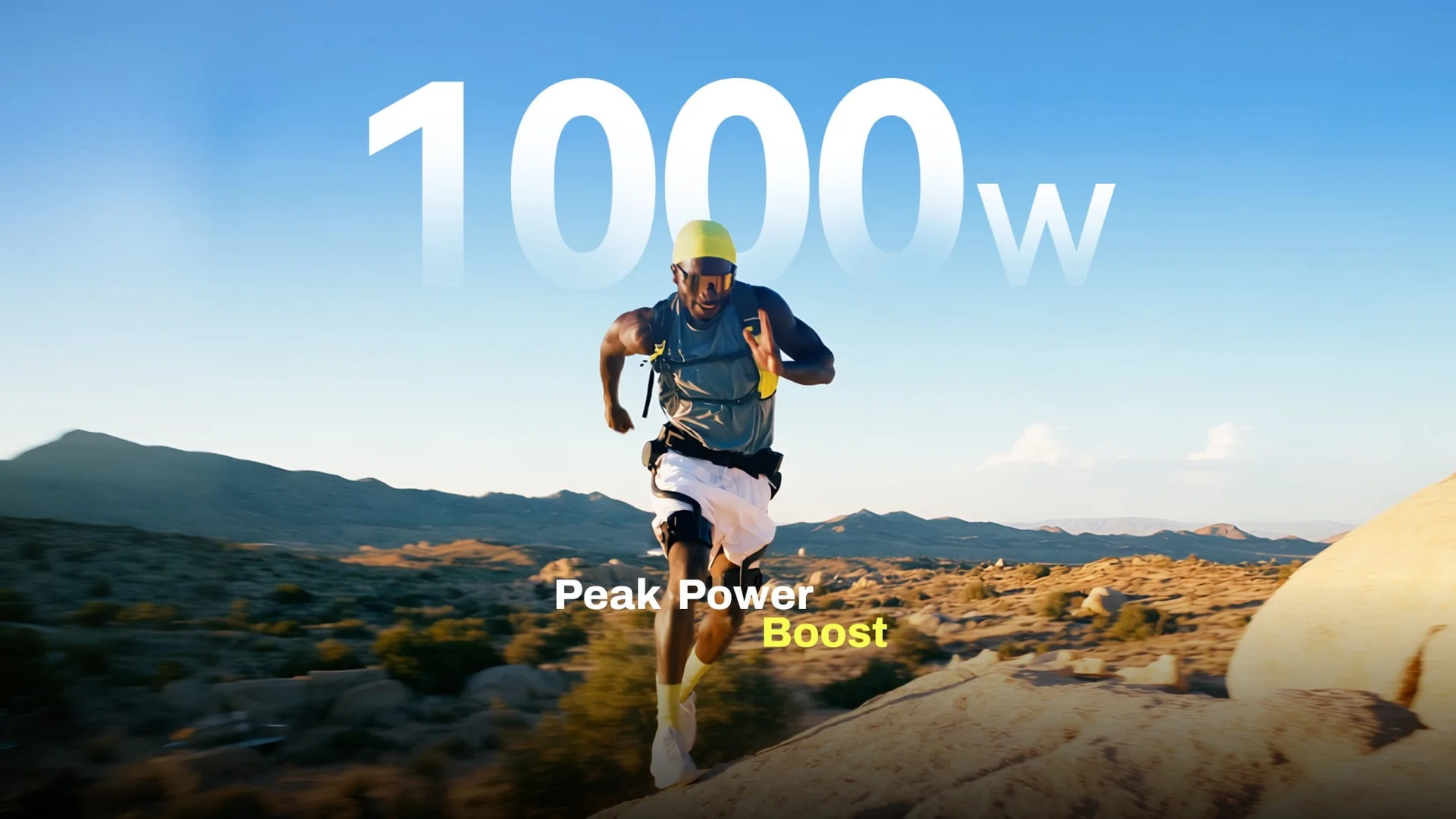 Exosquelette Ascentiz H Pro, puissance de 1000 W en pointe