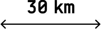30 km