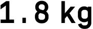 1,8 kg