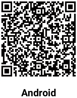 QR code de téléchargement Android