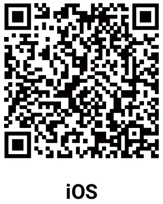 QR code de téléchargement iOS