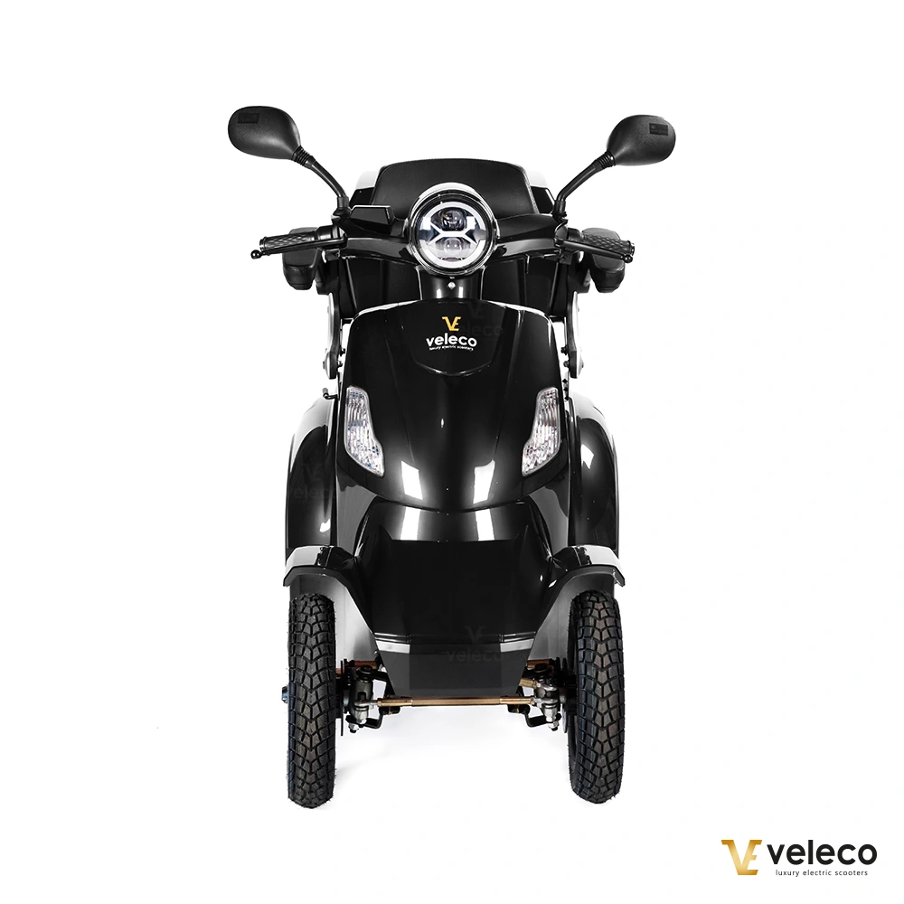 Scooter électrique Veleco Faster Noir, 4 roues