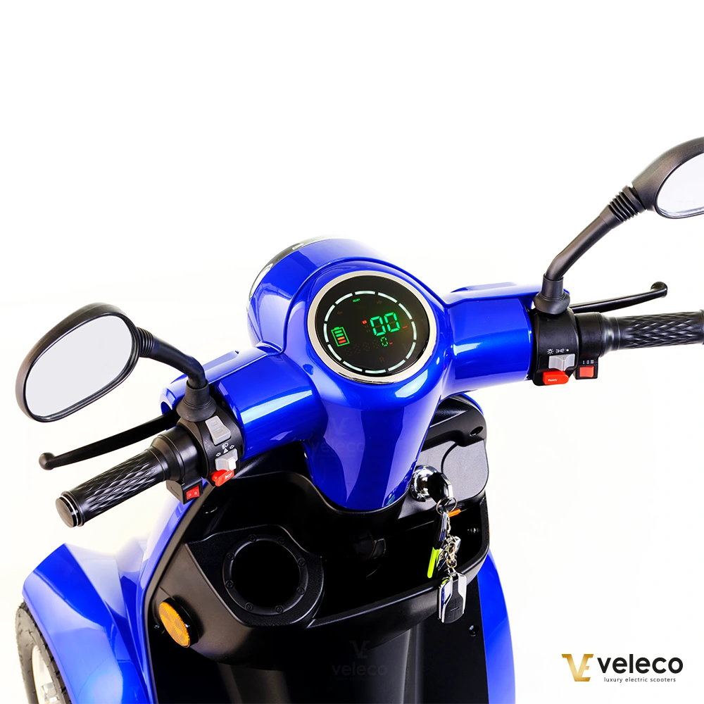 Veleco Gravis - Guidon et commandes