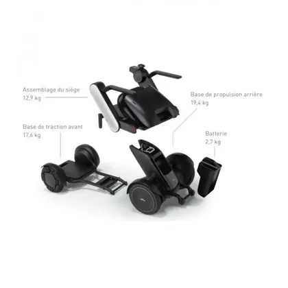 Fauteuil WHILL C2 plié ou démonté