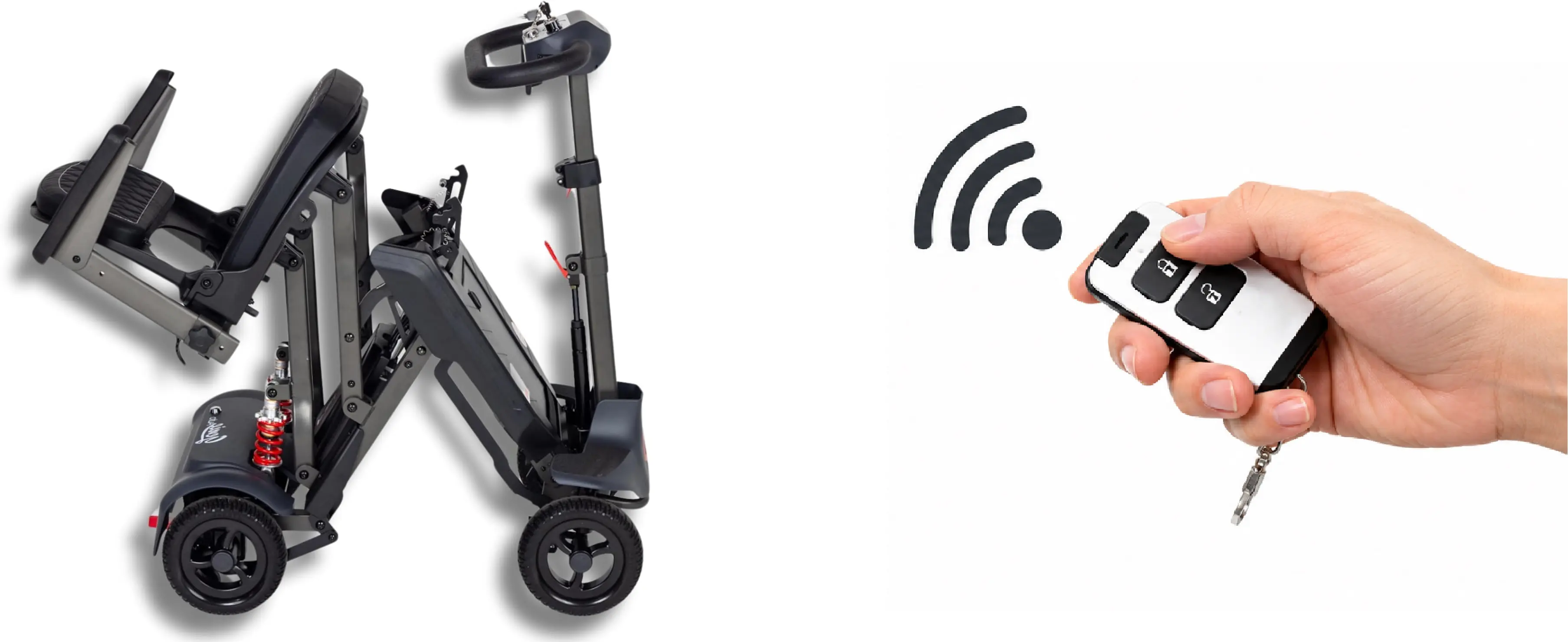 Swifty NEO en cours de fermeture automatique
