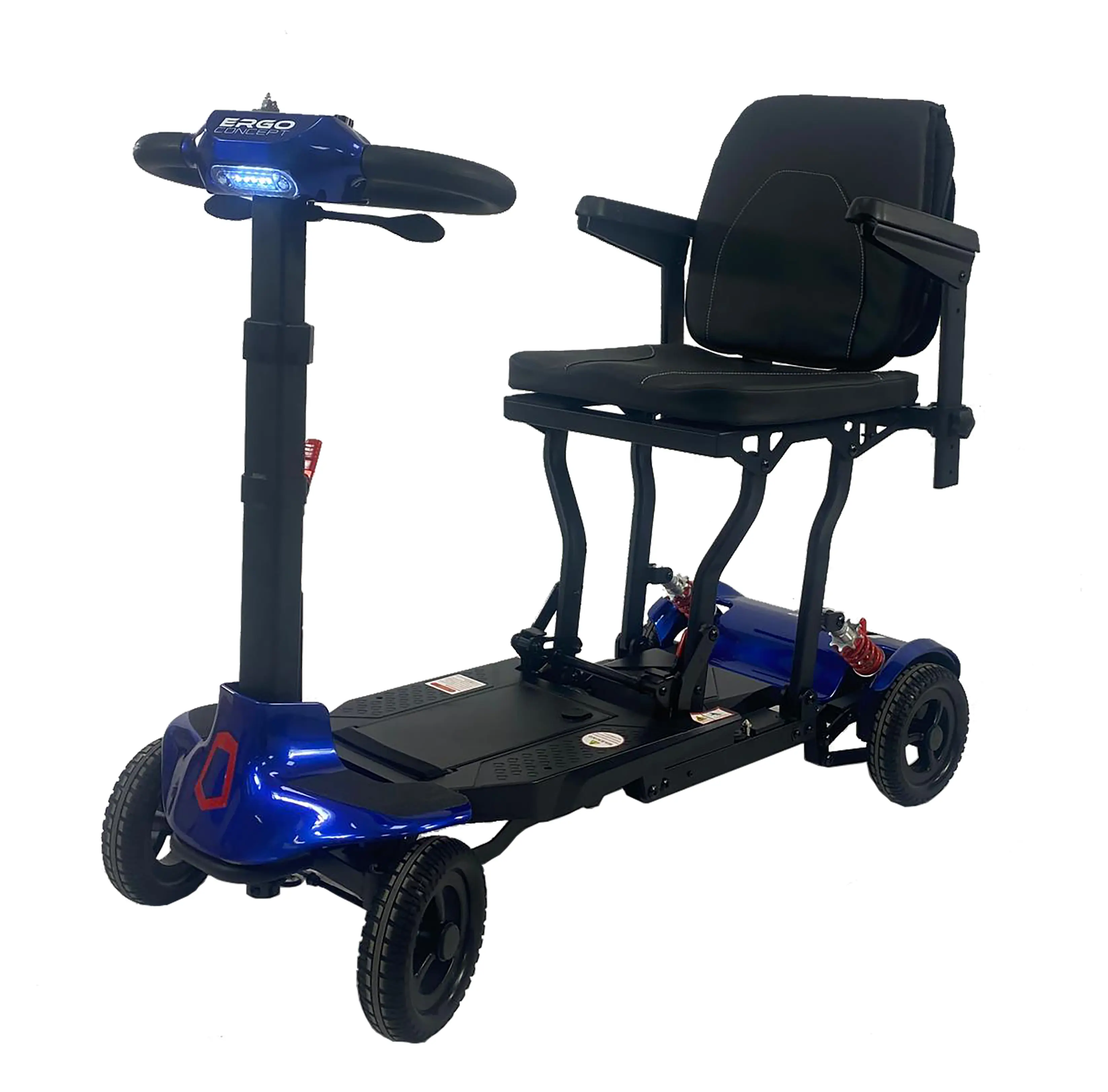 Scooter ERGO SWIFTY ouvert vue d'ensemble