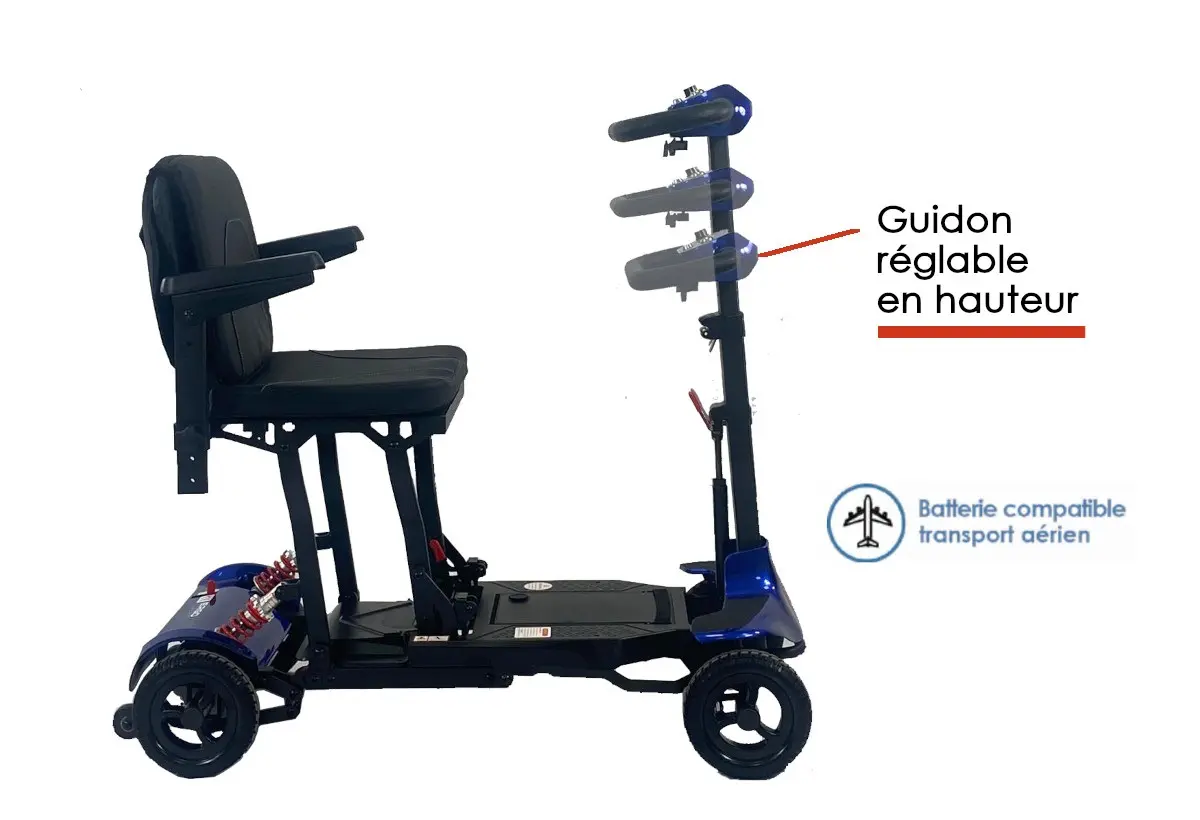 Guidon réglable en hauteur — ERGO SWIFTY