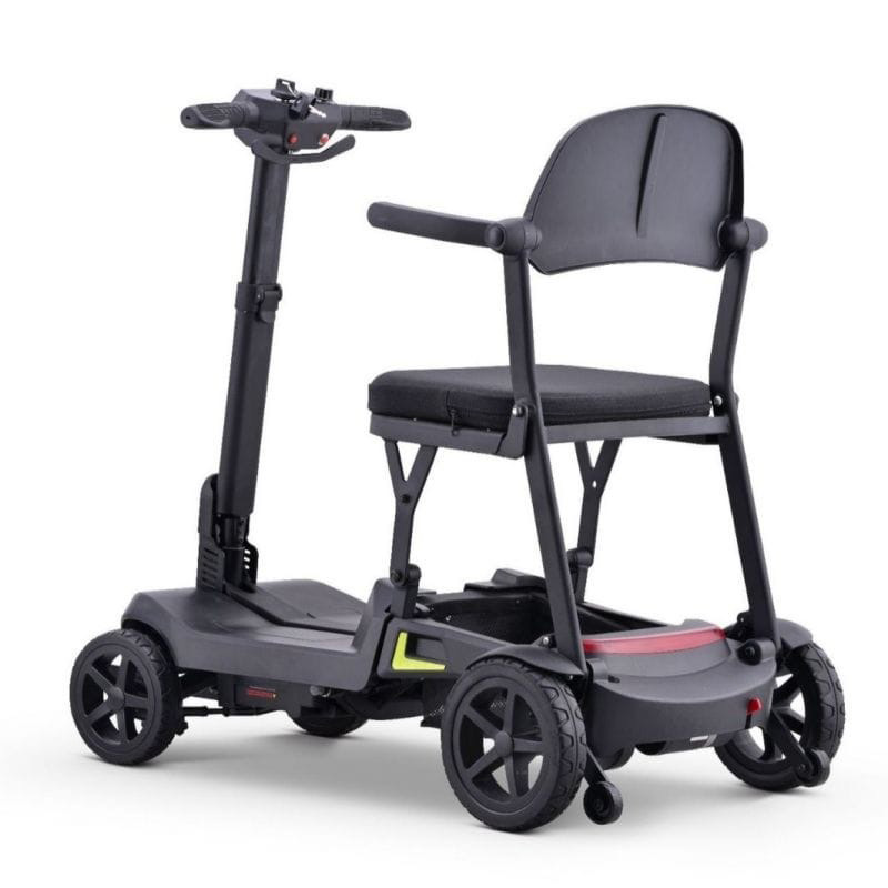Scooter pliant Tormes XM, vue trois-quarts arrière