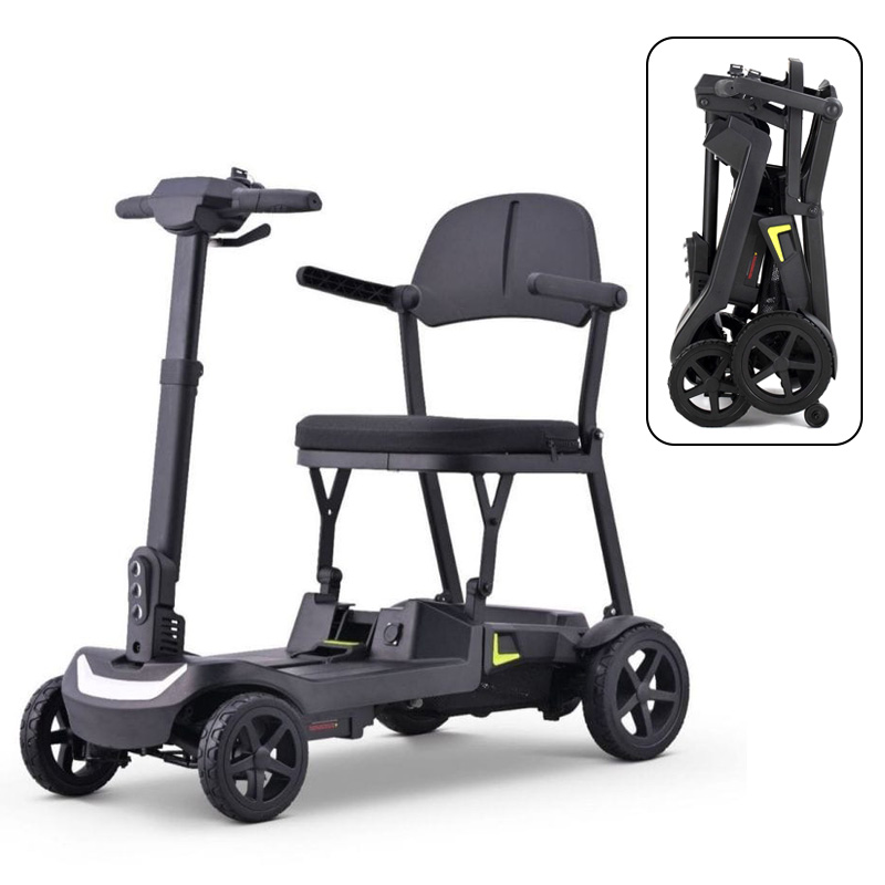Scooter électrique pliant ultra-léger Tormes XM vu de profil
