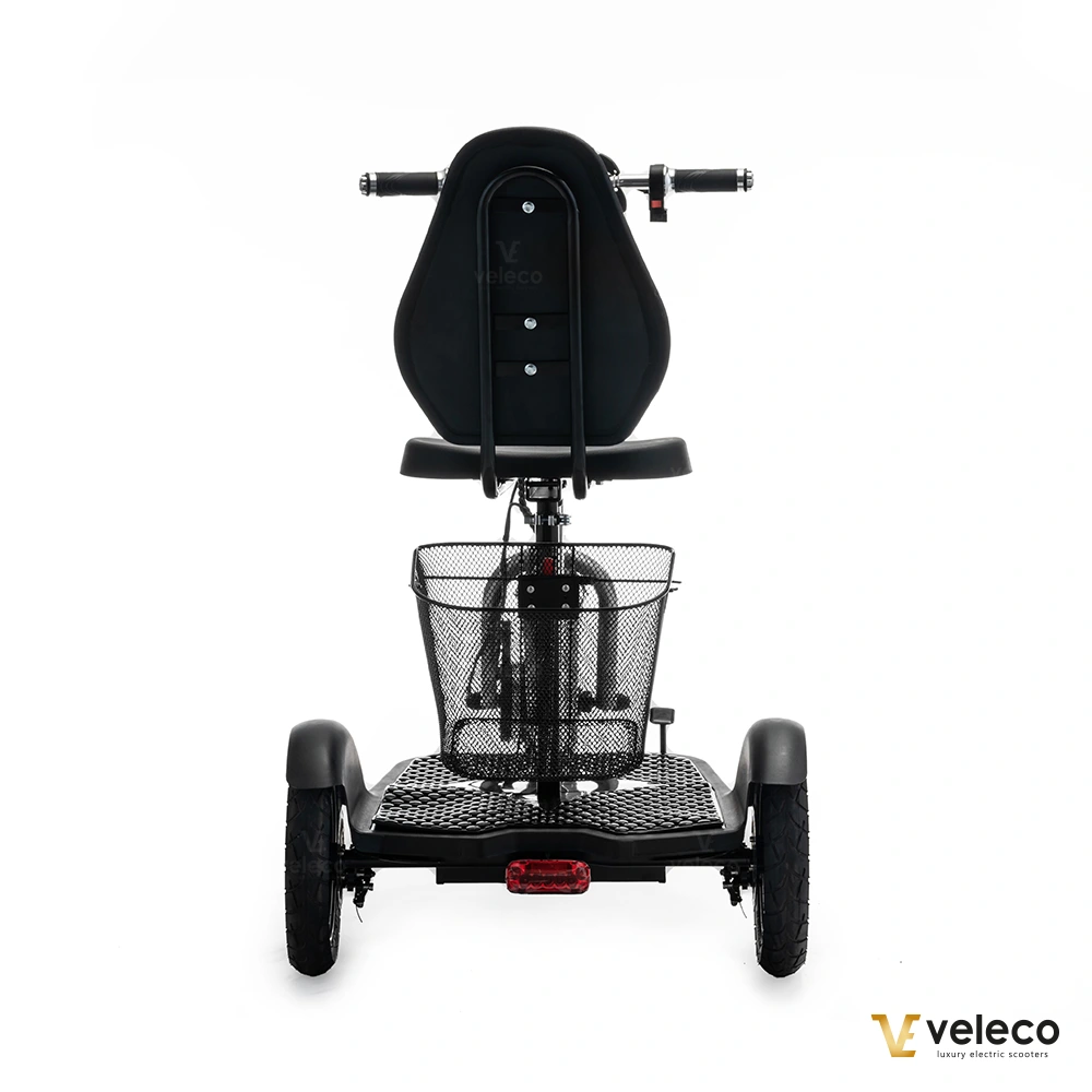 Scooter Veleco ZT16 gris, vue 6