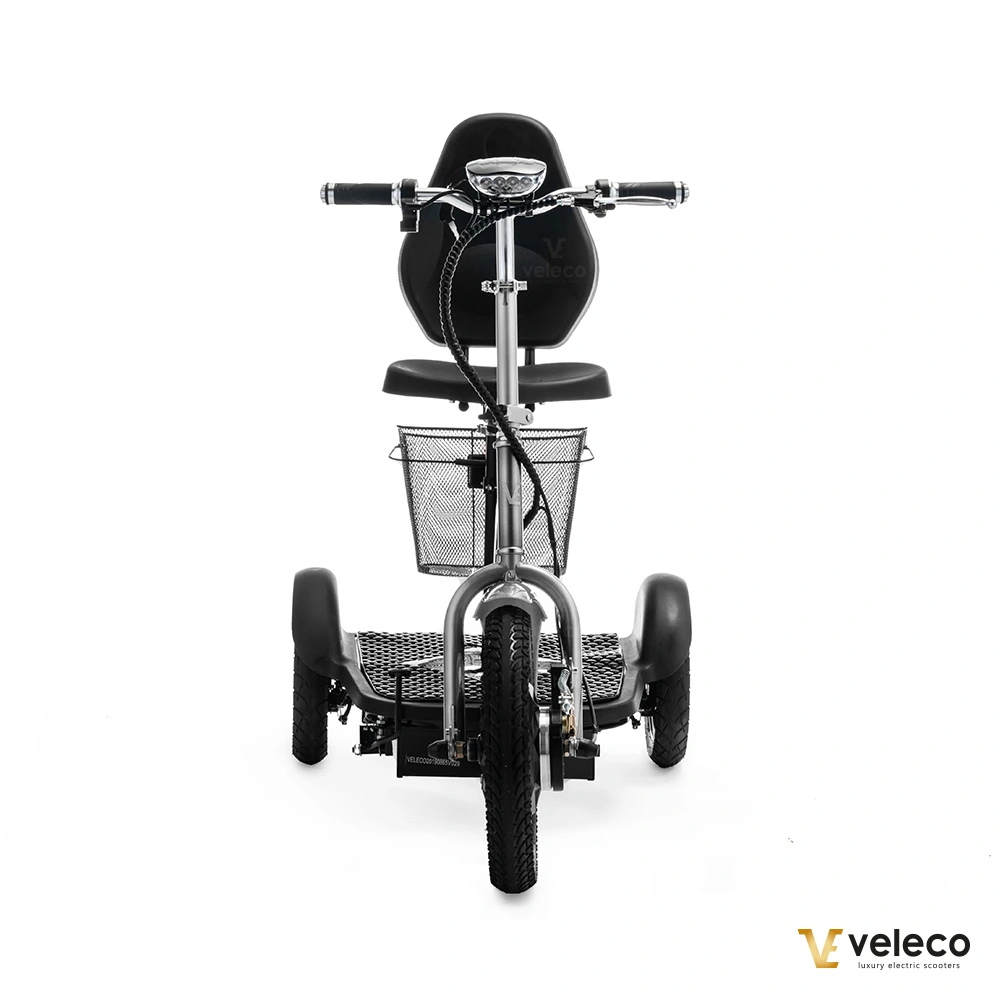Scooter Veleco ZT16 gris, vue 2